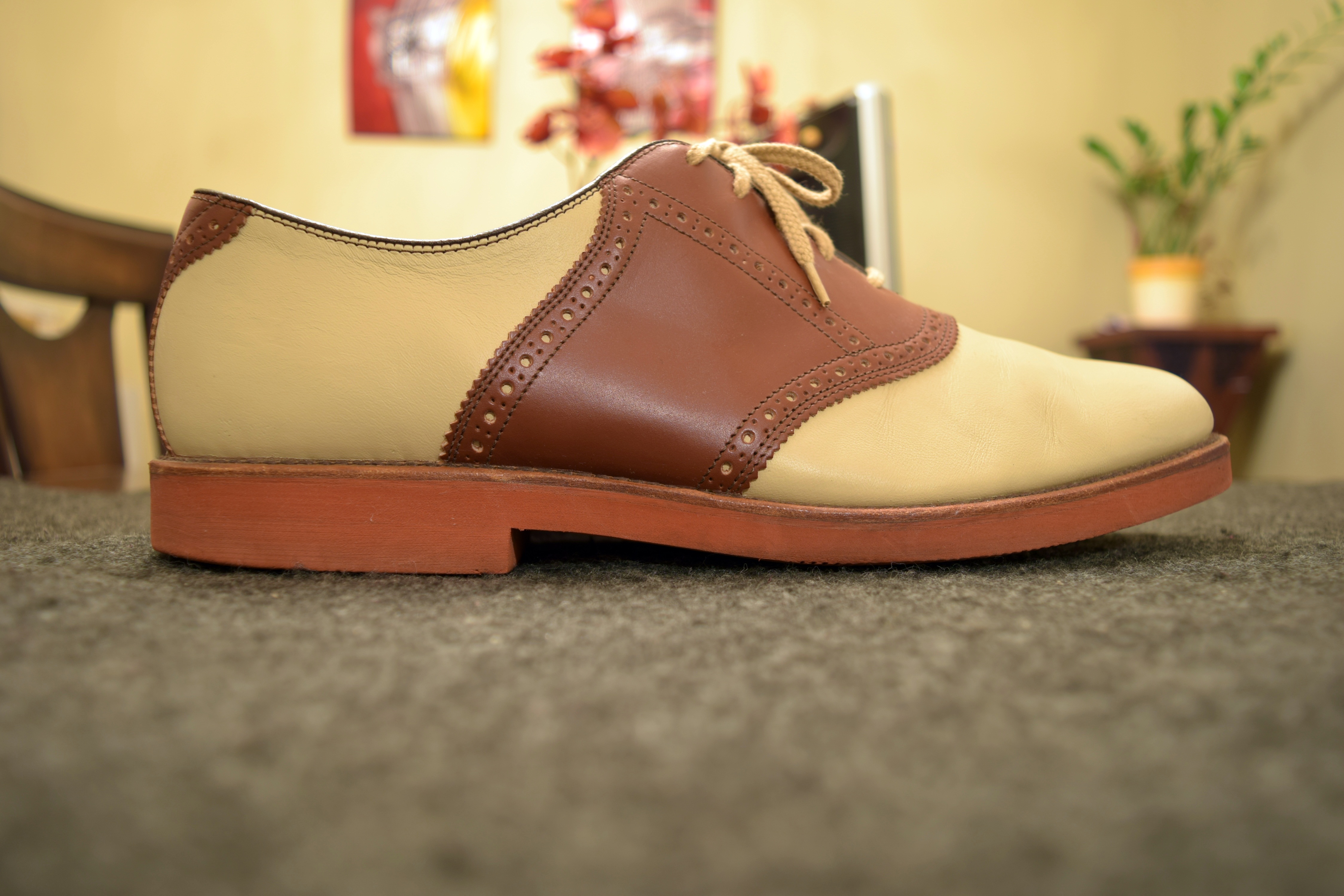 saddle oxford